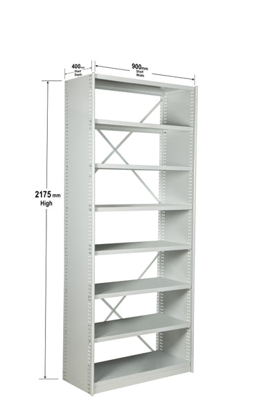 Steel Shelving Kit with 8 Shelves BS203 - VISIPLAS Australia